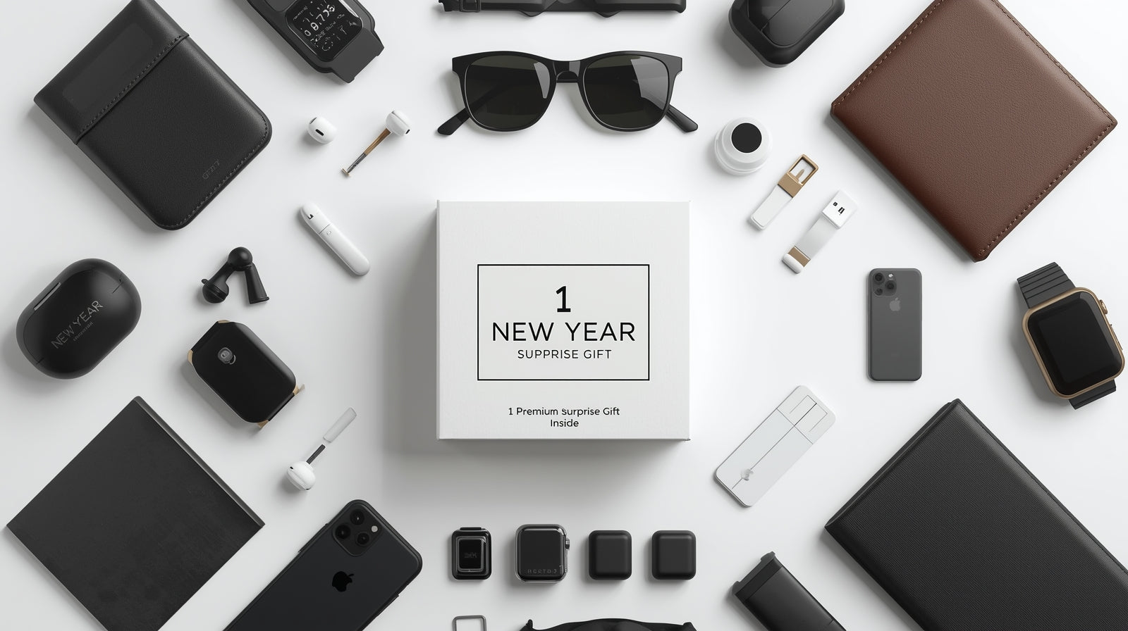 GOTOSHOP™ New Year Surprise Box 🎉 | Premium Mystery Gift Worth Up To ₹2,499