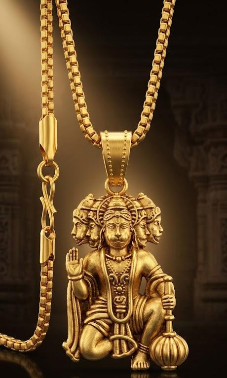 Go To Shop – Divine Panchmukhi Hanuman Ji Locket with Chain ( combo-2 )