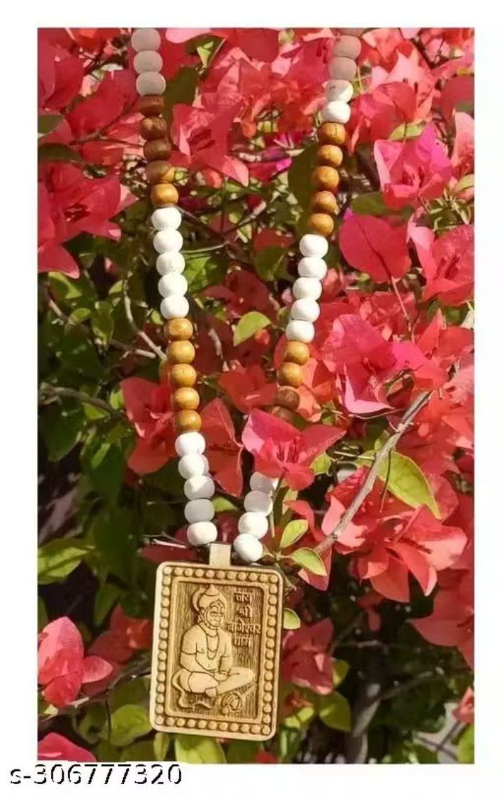PAYSTORE Bagheshwer Dham Shri Bala ji Hanuman Kanthi Mala 1pcs